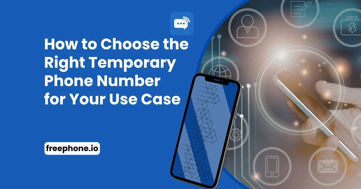 Choose Right Temporary Phone Number for Use Case  Feature Image